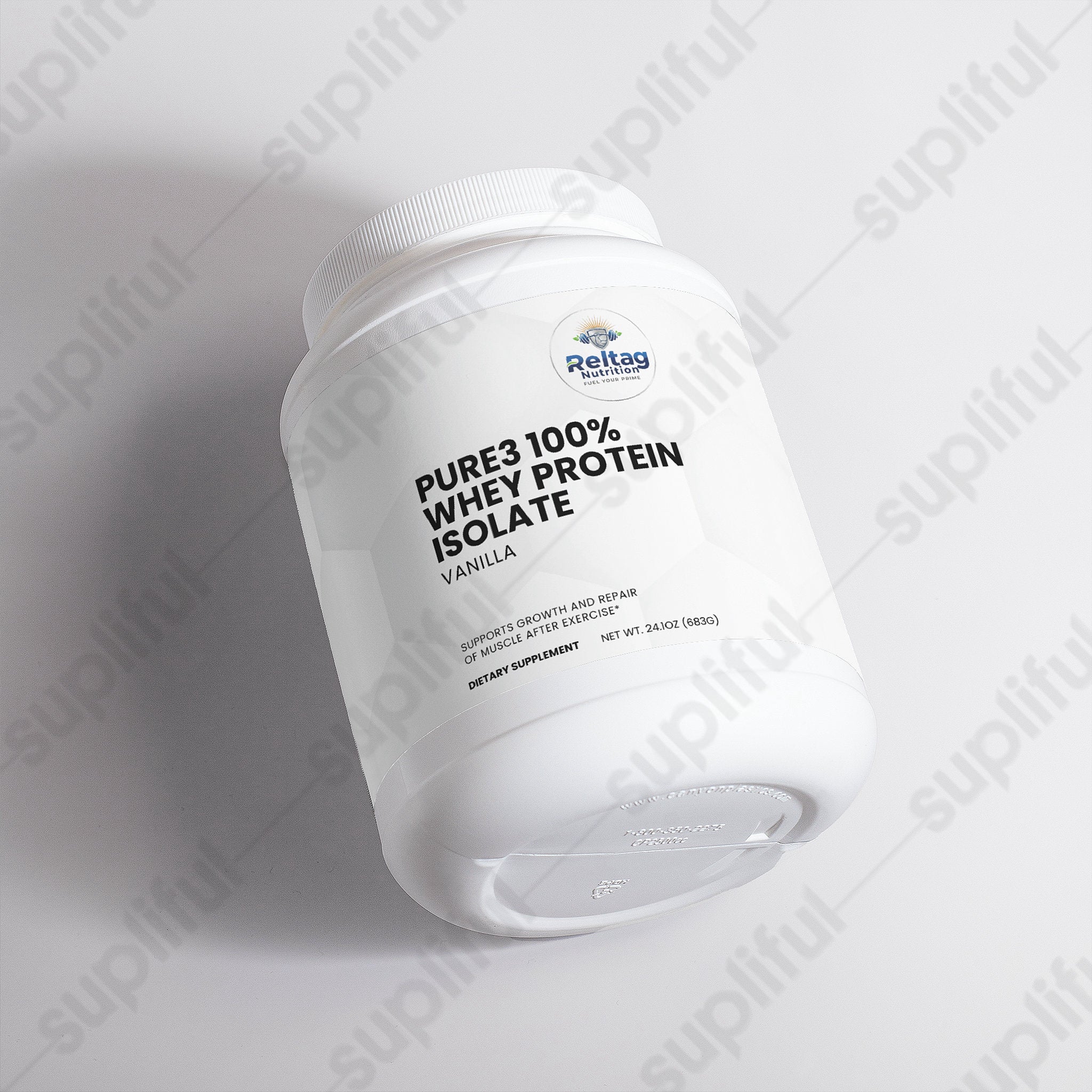 Pure3 100% Whey Protein Isolate (Vanilla)