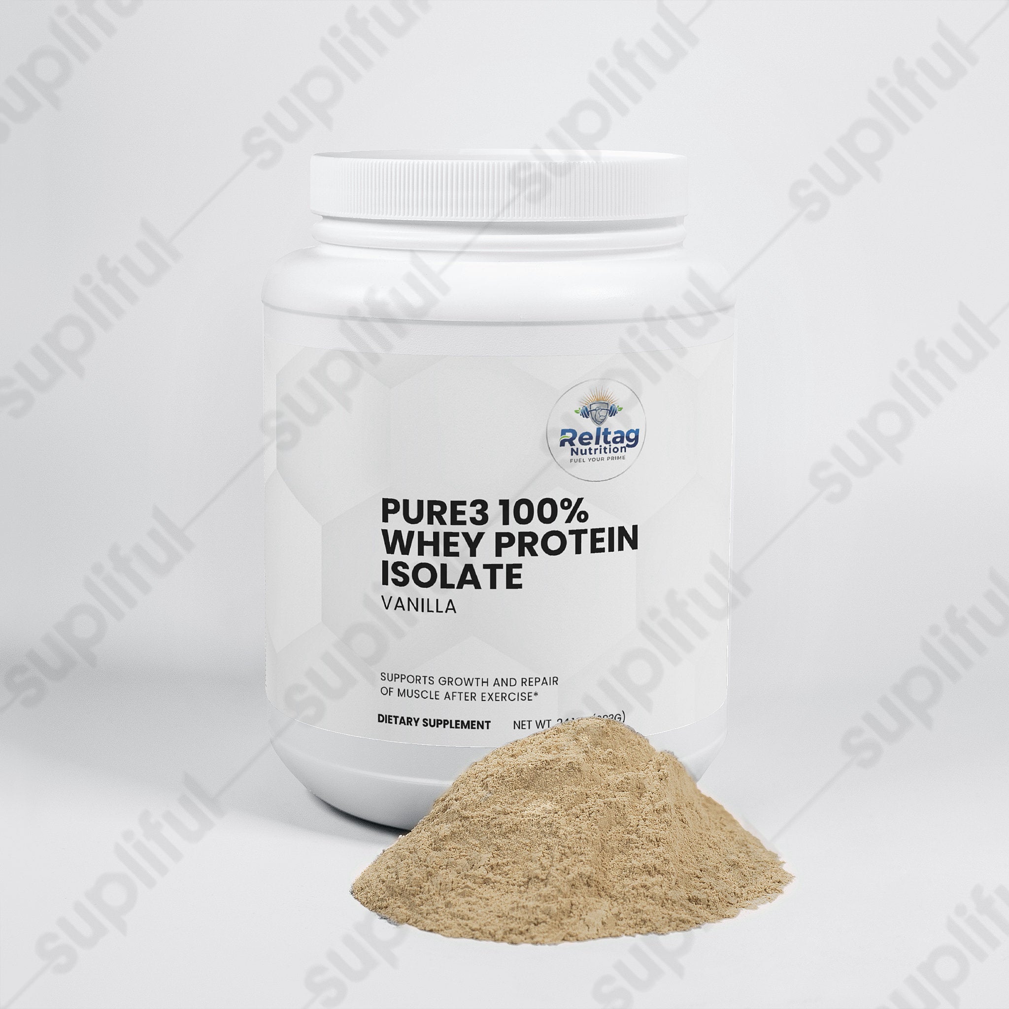 Pure3 100% Whey Protein Isolate (Vanilla)