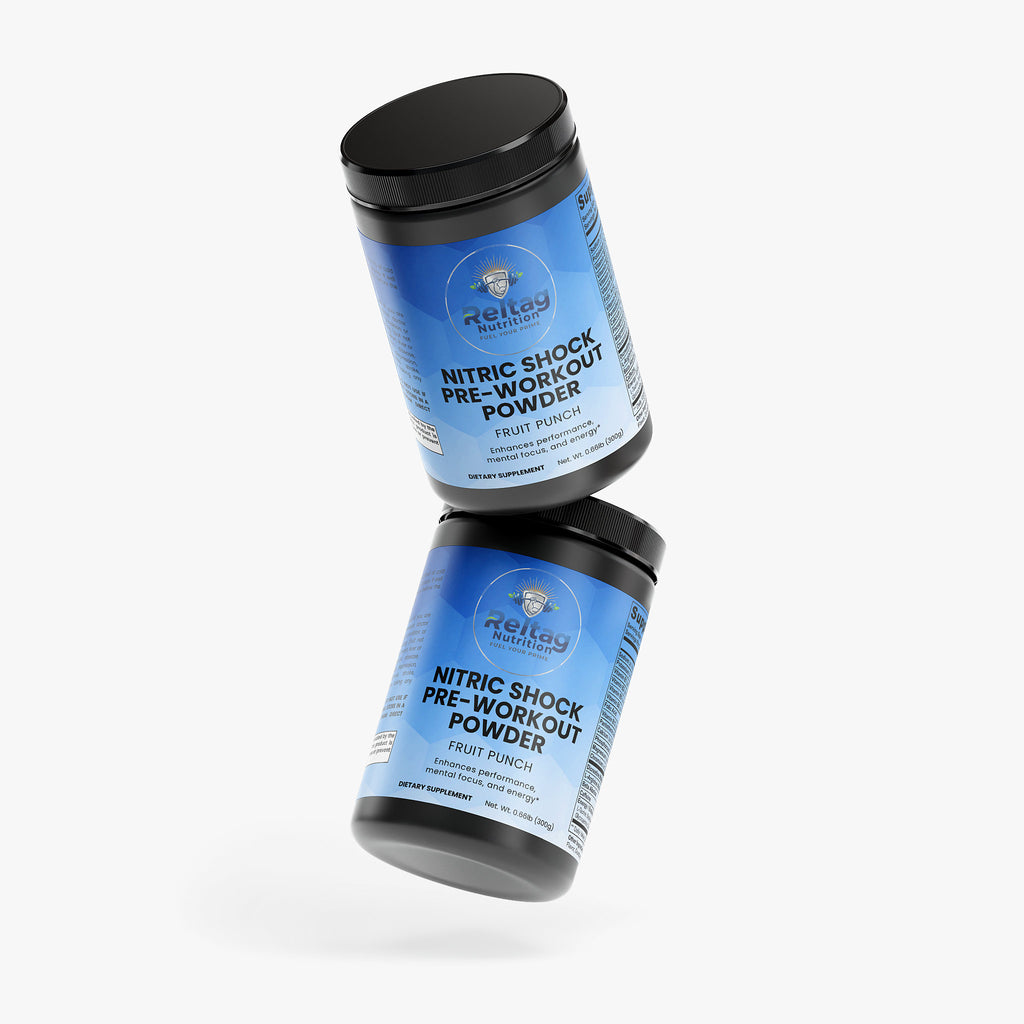 Nitric Shock Pre-Workout Powder (Fruit Punch)