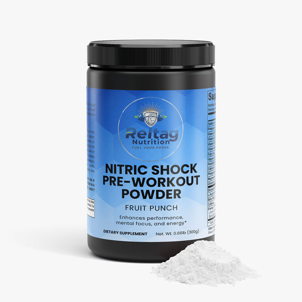 Nitric Shock Pre-Workout Powder (Fruit Punch)